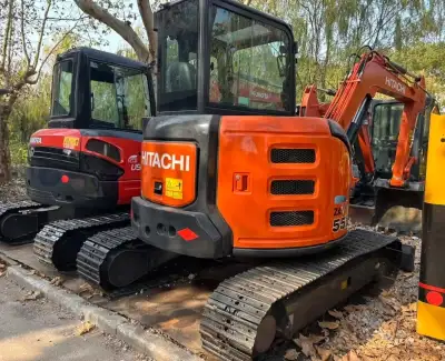 Used Hitachi ZX55 Mini Excavator photo 7