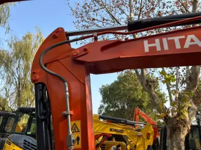 Used Hitachi ZX55 Mini Excavator photo 8