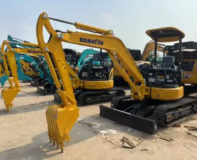 Used Komatsu PC35MR Mini Excavator photo 2
