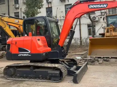 Used Doosan DX60 Mini Excavator photo 3
