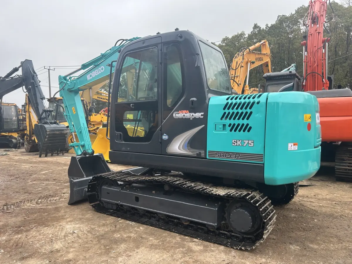Used Kobelco SK75 Mini Excavator photo 1