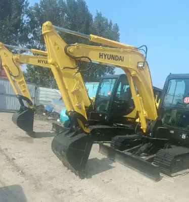 Used Hyundai 60-7 Mini Excavator photo 11