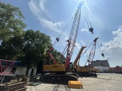 Used SANY SCC1000A Crane photo 12