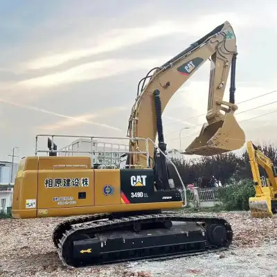 Used Caterpillar 349D2 Excavator photo 3