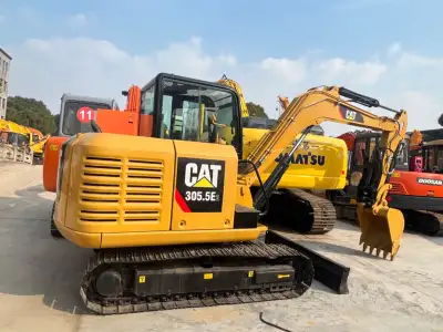 Used Caterpillar 305.5E2 Mini Excavator photo 4