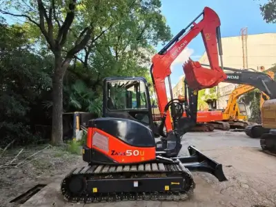 Used Hitachi ZX50U Mini Excavator photo 4