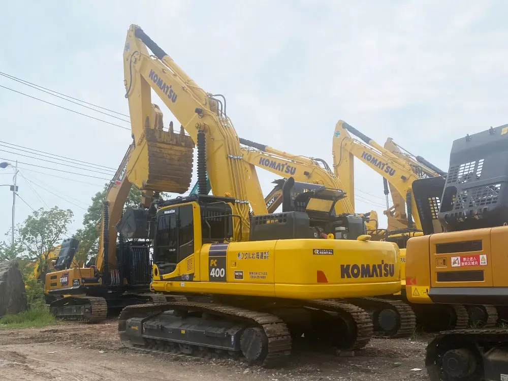 Used Komatsu PC400-8R Excavator photo 1