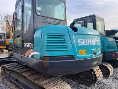 Used Sunward SWE80E Excavator photo 2