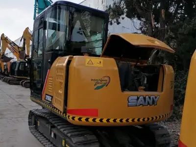 Used SANY SY65C Mini Excavator photo 2