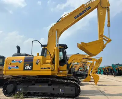 Used Komatsu PC160 Excavator photo 2