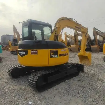 Used Komatsu PC78US Excavator photo 2