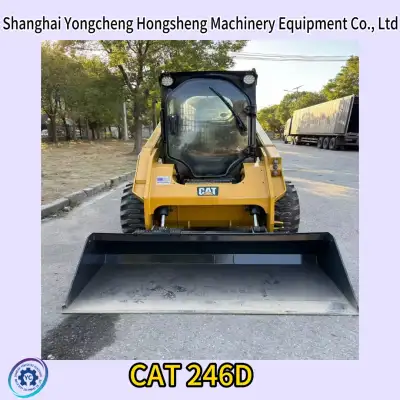 Used Caterpillar 246 Skid Steer Loader photo 8