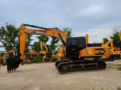 Used SANY SY215C Excavator photo 3