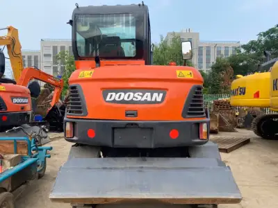 Used Doosan DX60W Mini Excavator photo 10