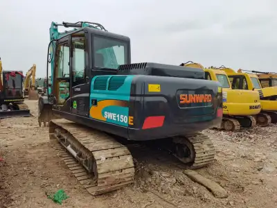 Used Sunward SWE150E Wheeled Excavator photo 2