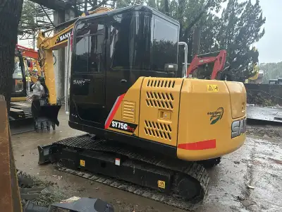 Used SANY SY75C Mini Excavator photo 2