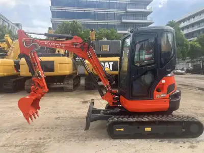 Used Kubota 35 Mini Excavator photo 7