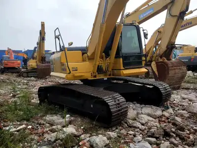Used Komatsu PC210 Excavator photo 2