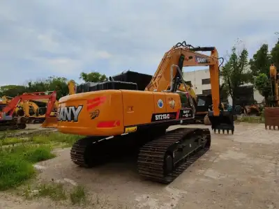 Used SANY SY215C Excavator photo 4