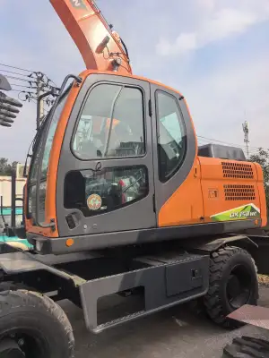 Used Doosan DX150WE Excavator photo 5