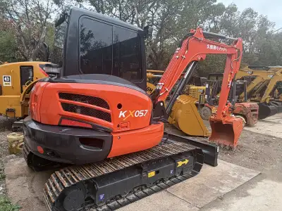 Used Kubota KX057 Mini Excavator photo 4