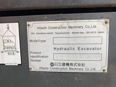 Used Hitachi ZX200 Excavator photo 11