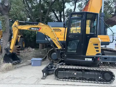Used SANY SY35U Mini Excavator photo 2