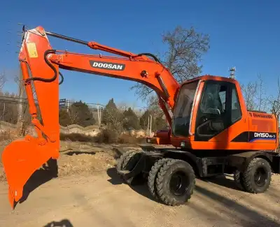 Used Doosan DH150W-7 Wheeled Excavator photo 7