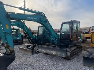 Used Sunward SWE80E Excavator photo 4