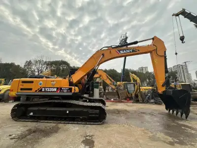 Used SANY SY335H Excavator photo 4