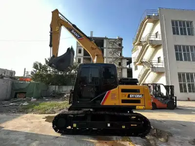 Used SANY SY135C Excavator photo 2