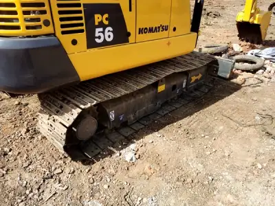 Used Komatsu PC56 Excavator photo 6