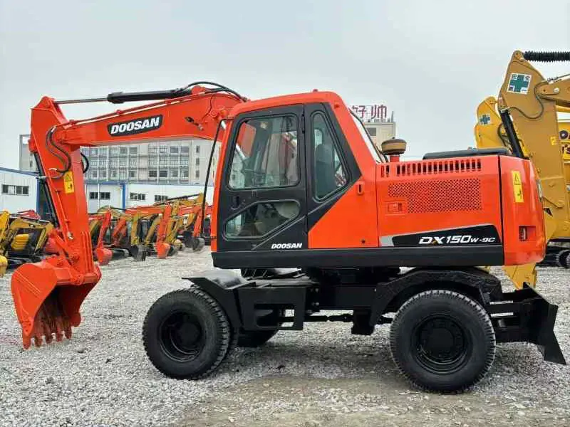 Used Doosan DX150W-9C Excavator photo 1