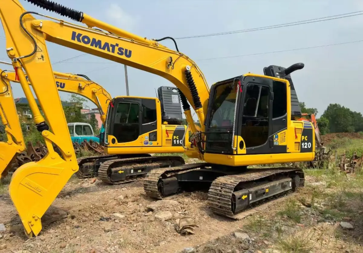 Used Komatsu PC120 Excavator photo 1