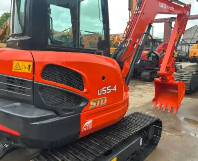 Used Kubota U55 Mini Excavator photo 9