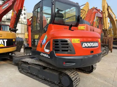 Used Doosan DX60 Mini Excavator photo 11