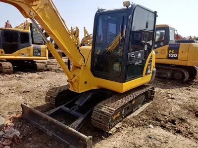 Used Komatsu PC56 Excavator photo 3