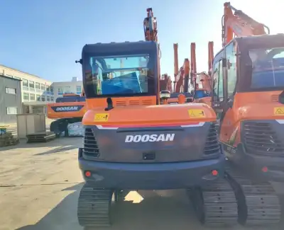 Used Doosan DX60ACE Mini Excavator photo 10