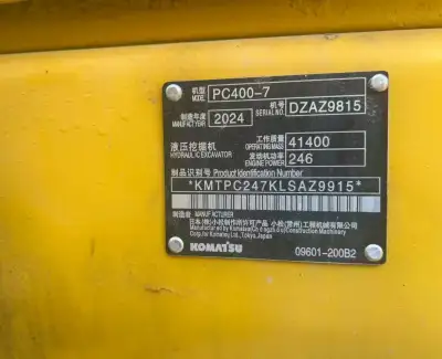 Used Komatsu PC400 Excavator photo 12