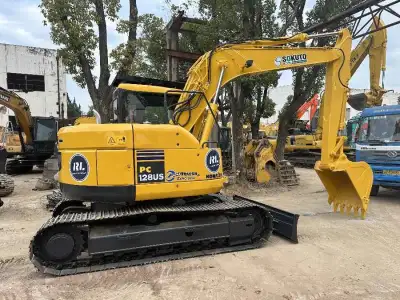 Used Komatsu PC128US Excavator photo 4