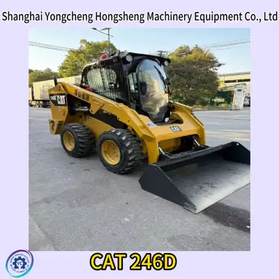 Used Caterpillar 246 Skid Steer Loader photo 7