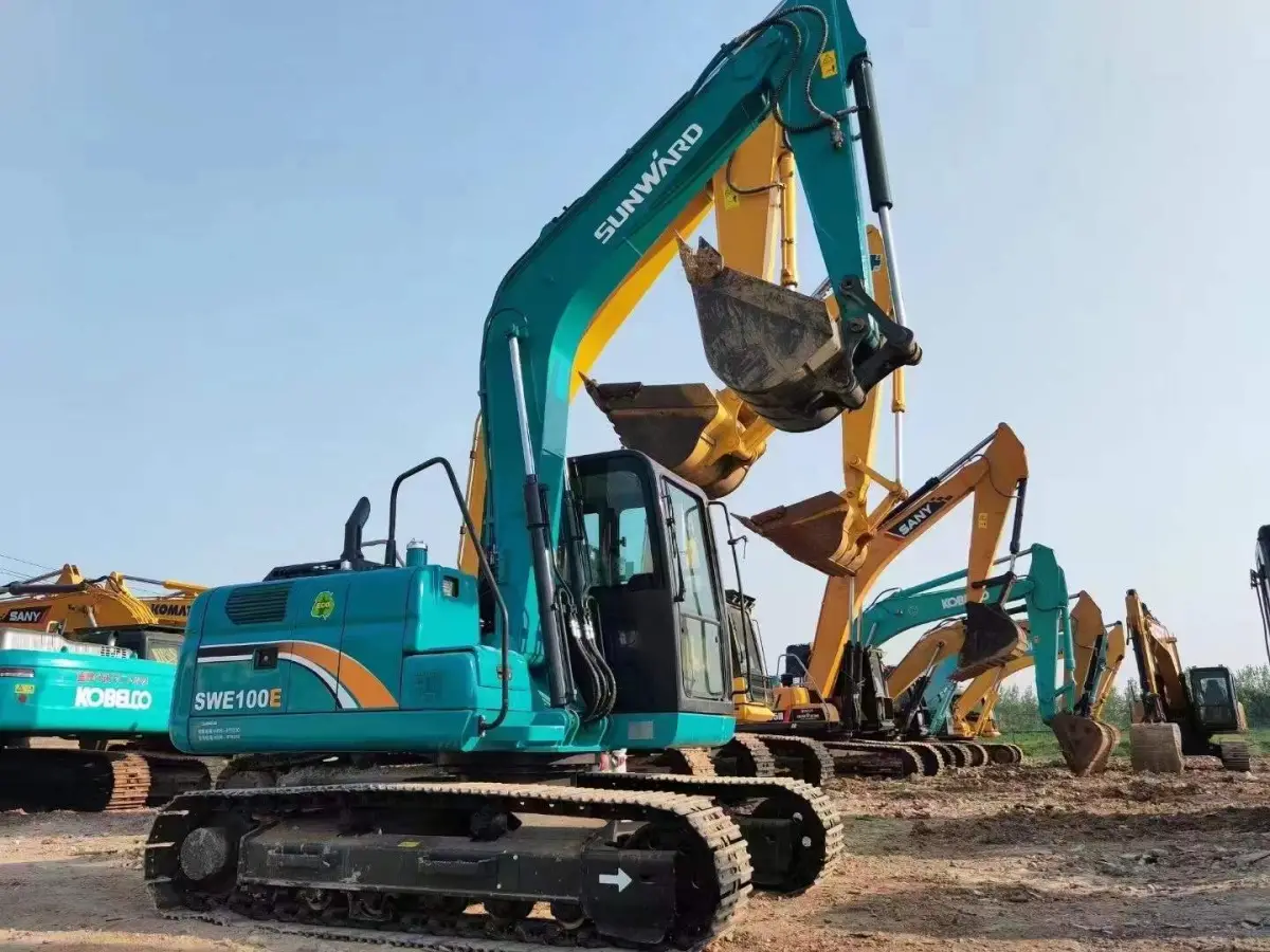 Used Sunward SWE100E Excavator photo 1