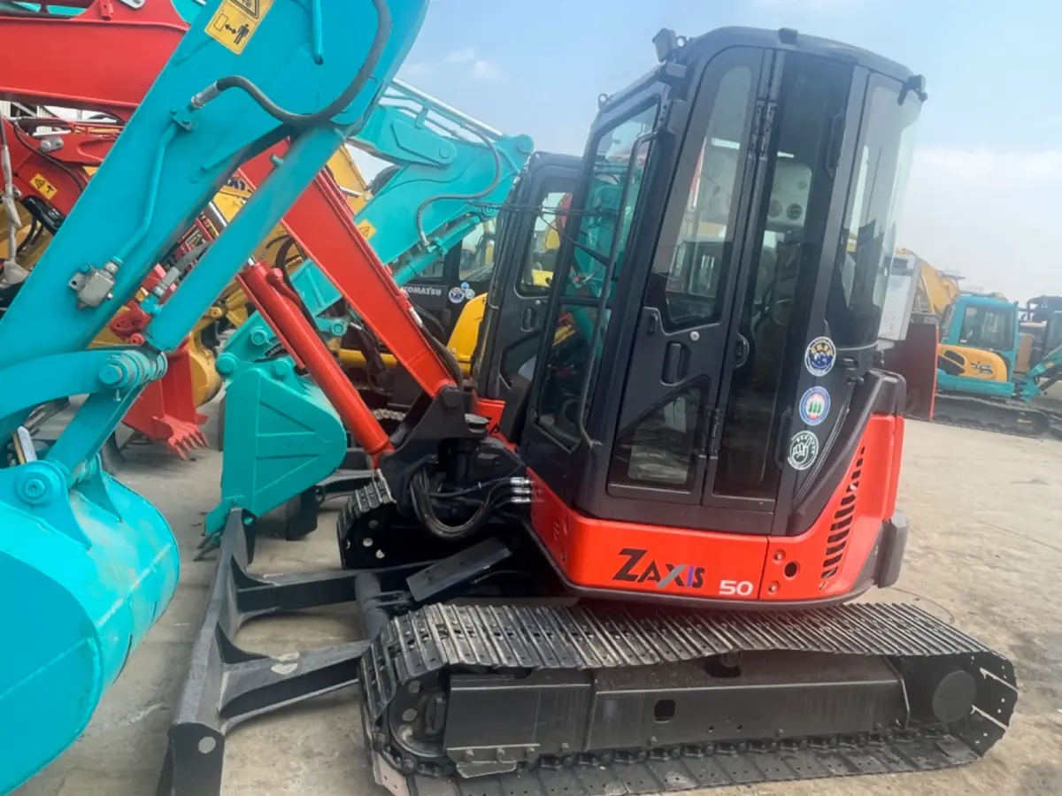 Used Hitachi ZX50 Mini Excavator photo 1