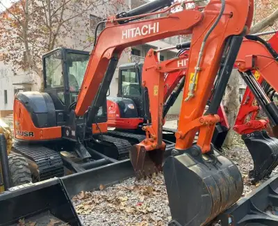 Used Hitachi ZX55 Mini Excavator photo 6