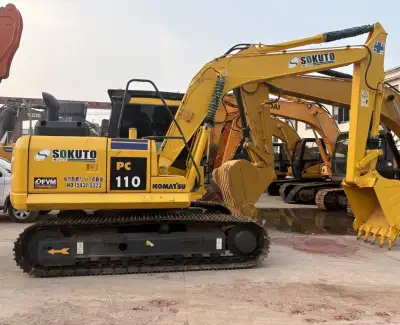 Used Komatsu PC110 Excavator photo 5