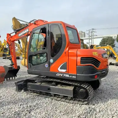Used Doosan DX75 Excavator photo 4