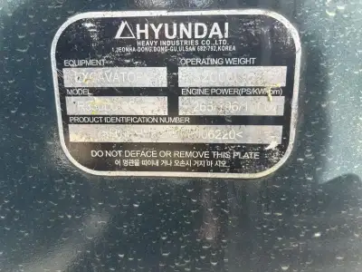 Used Hyundai 330LC-9S Excavator photo 2