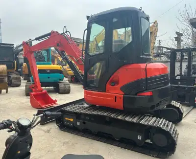 Used Kubota U55 Mini Excavator photo 7