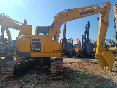 Used Komatsu PC138US Excavator photo 3
