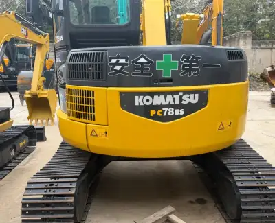 Used Komatsu PC78US Excavator photo 7